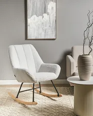 Rocking Chair KINNO Boucle Off-White_974057