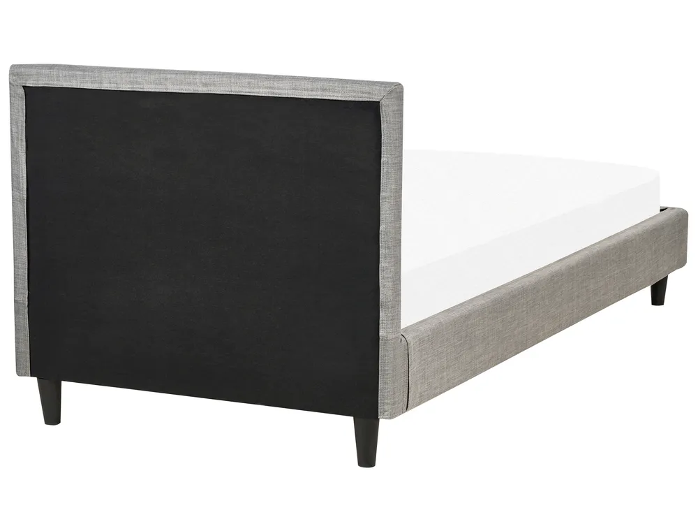 Bed Frame Cover FITOU 90 x 200 cm Light Grey_875531