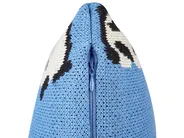 Dekokissen 2er Set TALOKAN Baumwolle 45 x 45 cm Blau_905432