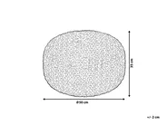 Pouffe PRIENE Cotton Light Grey_842548
