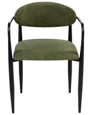 Esszimmerstuhl 2er Set TANEVIK Stoff Grün_1059347