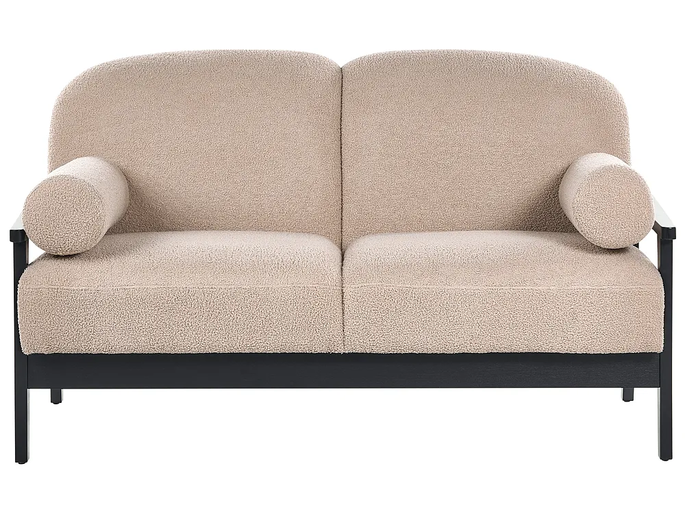 Bank 2-zits PILARNE Bouclé Beige_1159292