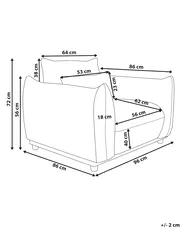 Sessel JAMSA Bouclé Cremeweiß_927718