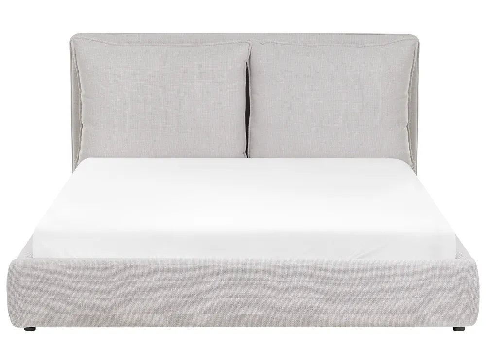 Waterbed Fabric BAJONNA 160 x 200 cm (EU King Size) Light Grey_1007195