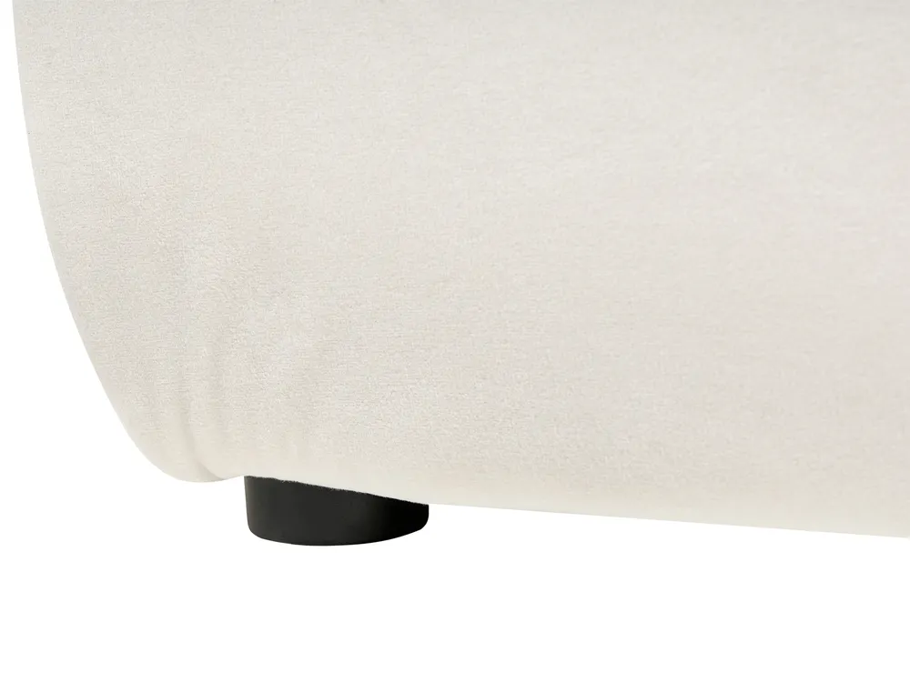 Wasserbett Stoff BAJONNA 180 x 200 cm Hellbeige_1010825