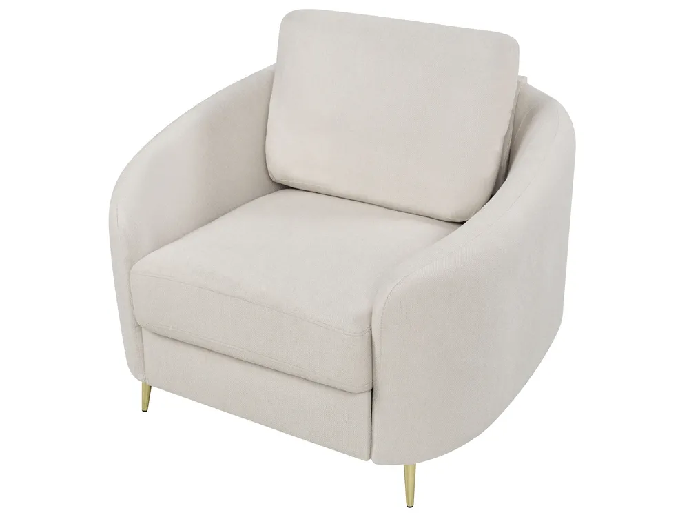 Sofa Set 6-Sitzer TROSA Stoff Hellbeige_910971