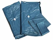 Wasserbett Stoff VAUCLUSE 160 x 200 cm Hellbeige_977521