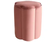 Pouf TAPPEN Samtstoff Rosa_1012141