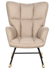 Schaukelsessel OULU Stoff Beige_900691