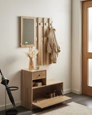 Hallway Set COOMA Light Brown_1029644