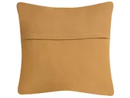Dekokissen 2er Set GOPI 45 x 45 cm Jute Beige Geometrisches Muster_1125012