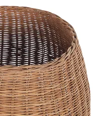 Kinder Aufbewahrungskorb Birne VAGSOY Rattan Naturfarben_838084