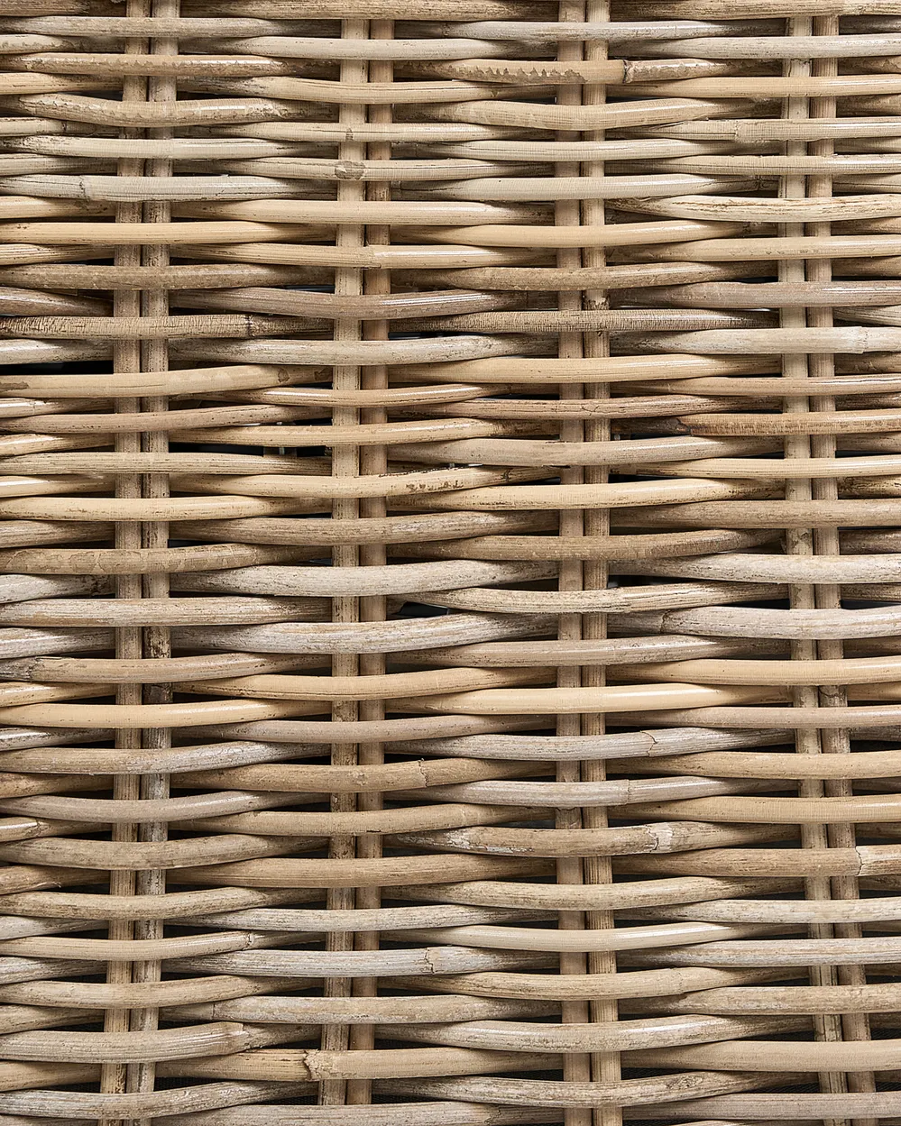 Gartensessel 2er Set MAROS II Rattan Naturfarben_932926