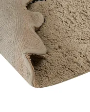 Kinderteppich REXY Hellbraun 80 x 120 cm Baumwolle_1107639