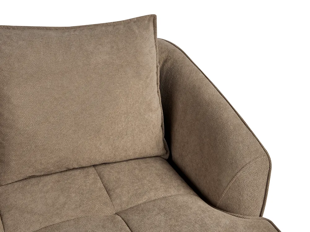 Sofa Set 5-Sitzer HOBRO Stoff Braun_949737