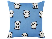 Dekokissen 2er Set TALOKAN Baumwolle 45 x 45 cm Blau_905431