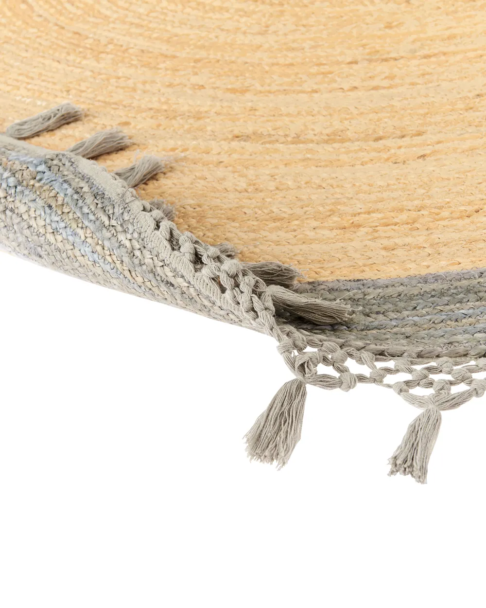 Rug MARTS Grey ø 200 cm Jute_958771