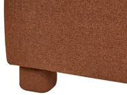 Upholstered Storage Bench ITHACA Fabric Golden Brown_1057961