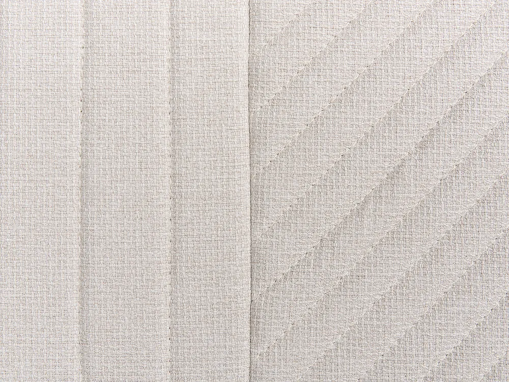 Schlafsofa 2-Sitzer KALFAFEL Stoff Hellbeige_907885