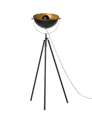 Floor Lamp THAMES Metal Black_754774