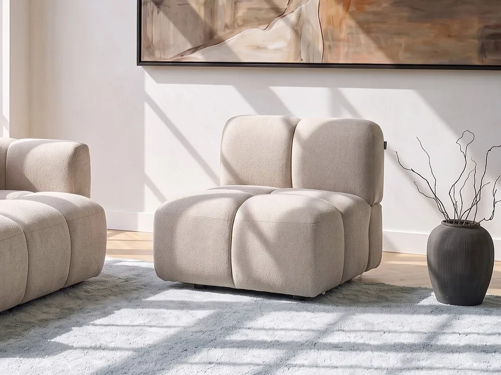 Sesselmodul MAKSABERG Stoff Beige