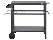 Outdoor-Servierwagen STALETTI Schwarz Metall_931761