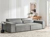 Modulsofa 2-Sitzer HELLNAR Stoff Grau