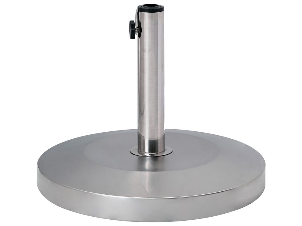 Parasol Base CRAVEGGIA Round Silver 25 kg