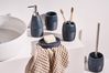 5-Piece Bathroom Accessories Set YARAPA Dark Blue