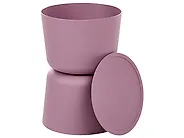 Set van 2 bijzettafels met opbergruimte ATACAMA 32/40 cm 32/40 cm Paars Groen_1172137