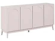 4 Door Sideboard BOULIA Light Beige_1169363