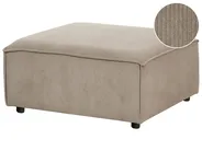 Ottomane ARDAL Cord Hellbraun_940599