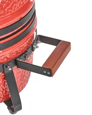 Mini-Holzkohlegrill KAMADO Keramik Rot_1007528