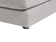 Corner Sofa 3 Seater LOFOTEN Fabric Light Grey Left Hand_900463