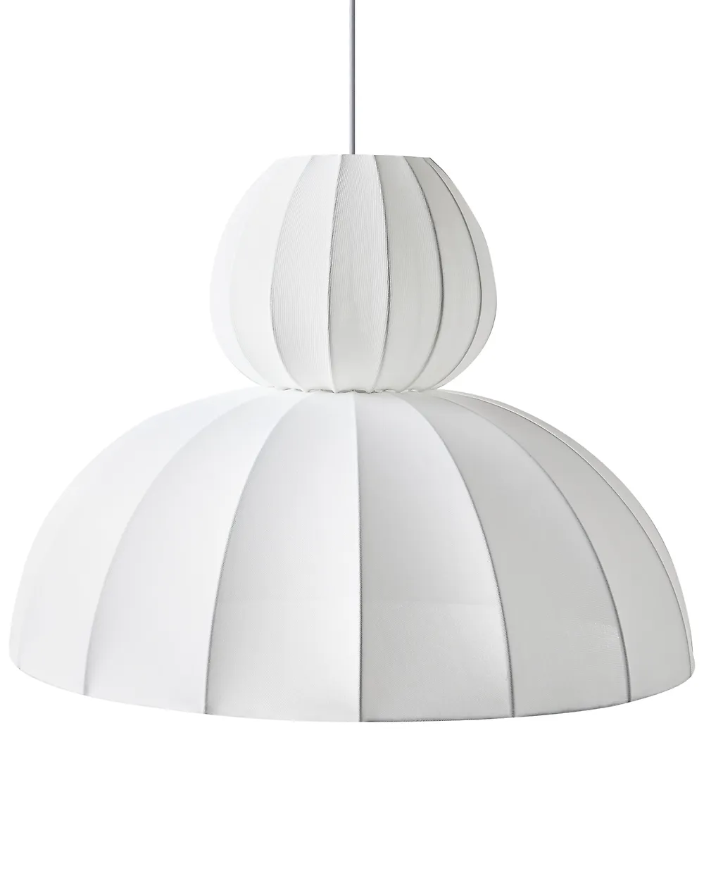 Hanglamp GOELETTE Kunstzijde Wit_1188129