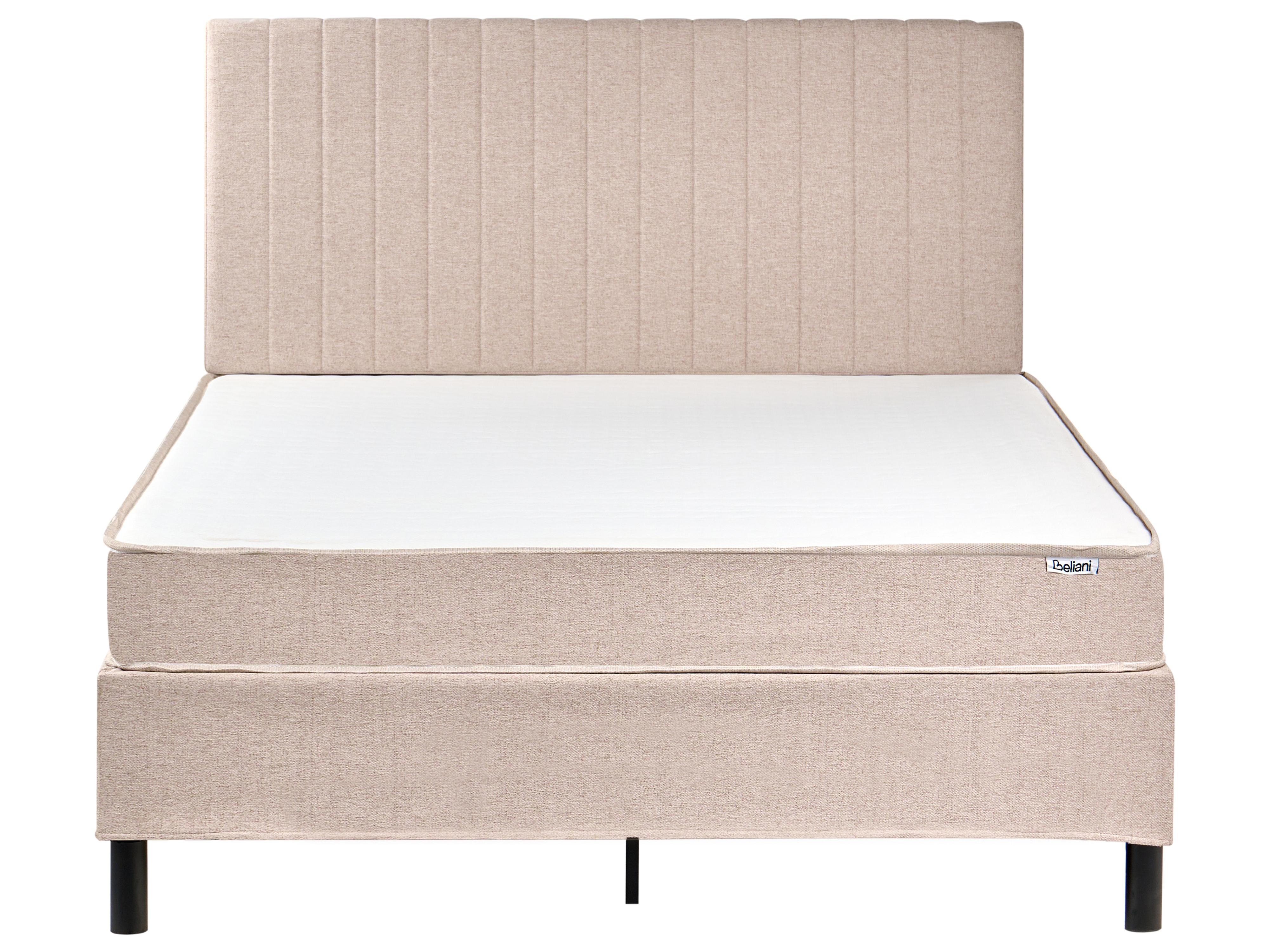 Divan Bed Fabric COUNTESS 140 x 200 cm (EU Double) Beige_1054256