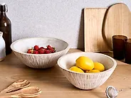 Dekoschalen 2er Set SIWA Mangoholz Hellbraun_1179084