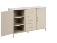 Sideboard mit Schubladen OMBURA Metall Beige_1082574