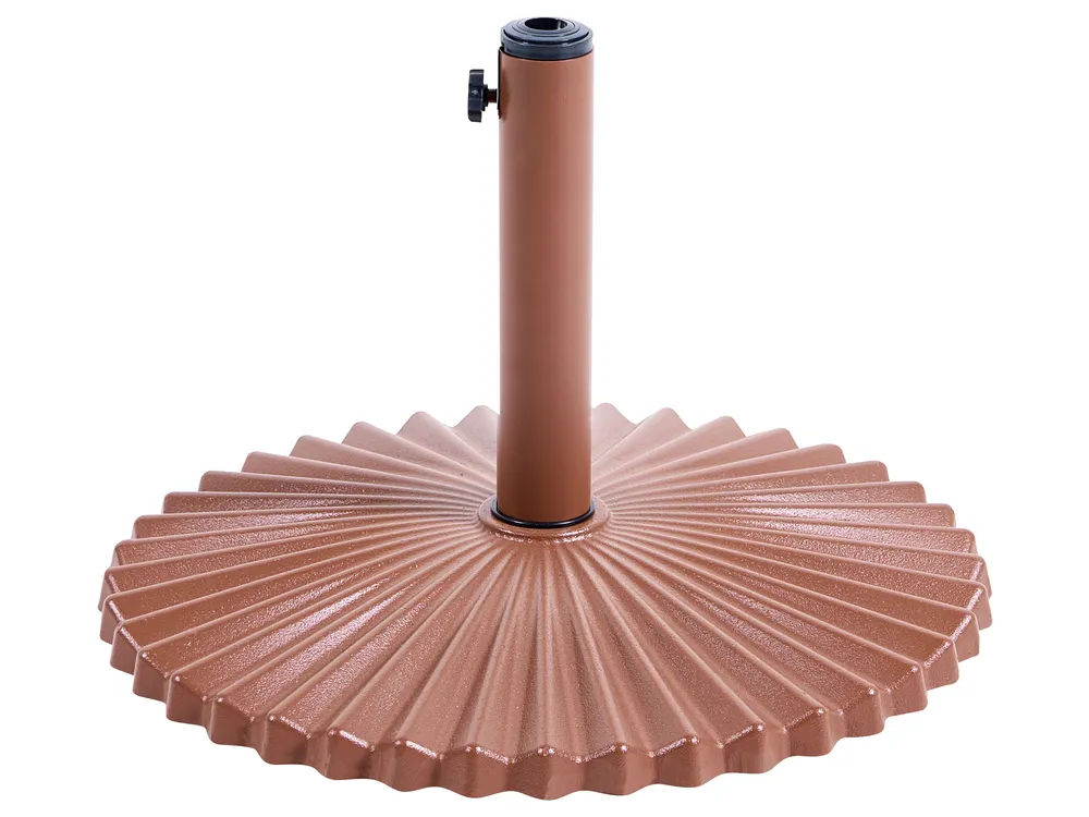 Sonnenschirmfuß CAREZZA Rund Braun 21 kg