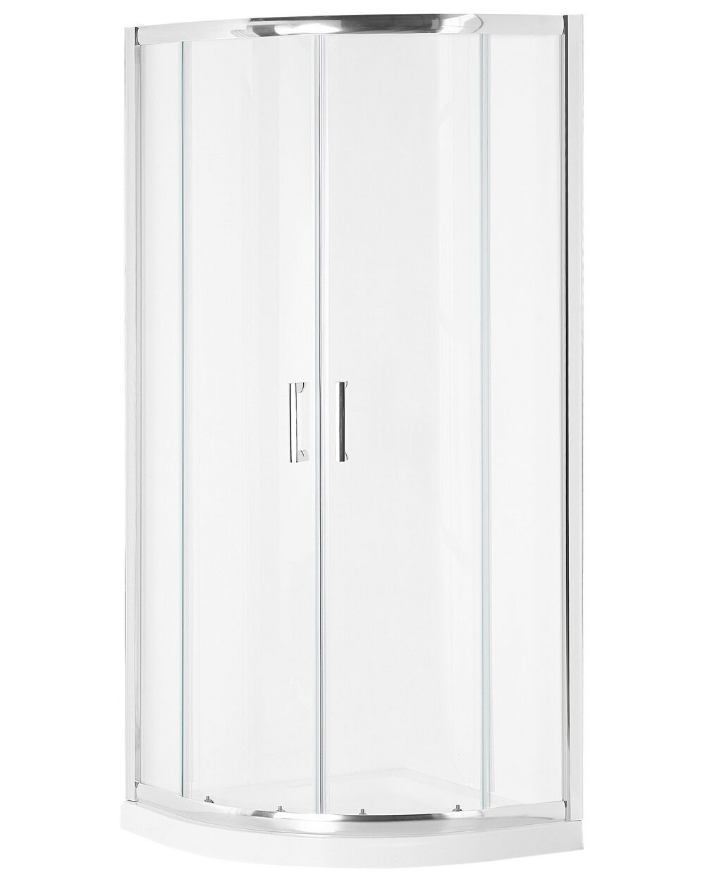 Kabina za tuširanje JUKATAN II 90 x 90 x 185 cm Srebrni