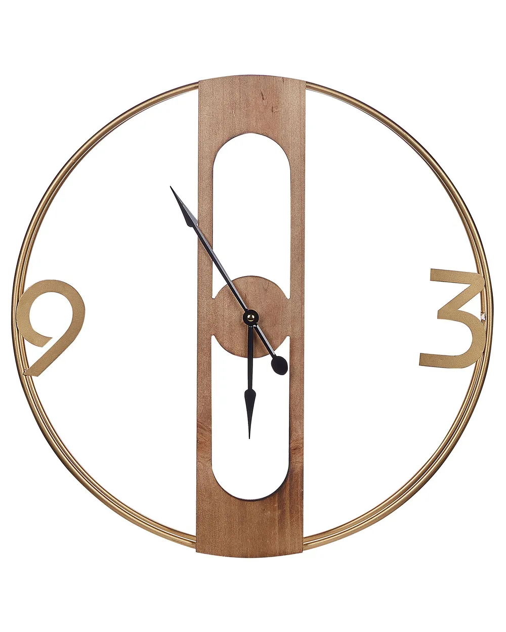 Wanduhr MULHOUSE 50 cm Braun