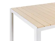 Gartentisch für 6 Personen COMO 150 cm 90 cm Beige_884147