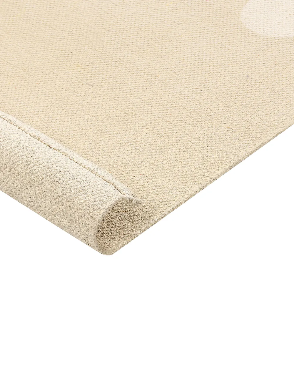Kinderteppich SIMAU Beige 80 x 150 cm Baumwolle_866579