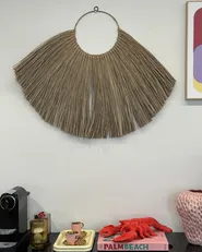 Wandobjekt HATINH Seegras 70 cm Naturfarben_953869