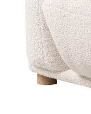 Armchair LUVOS Boucle Off-White_970334