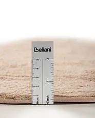 Kindervloerkleed IRINGAL  Beige ø 120 cm Katoen_1135195