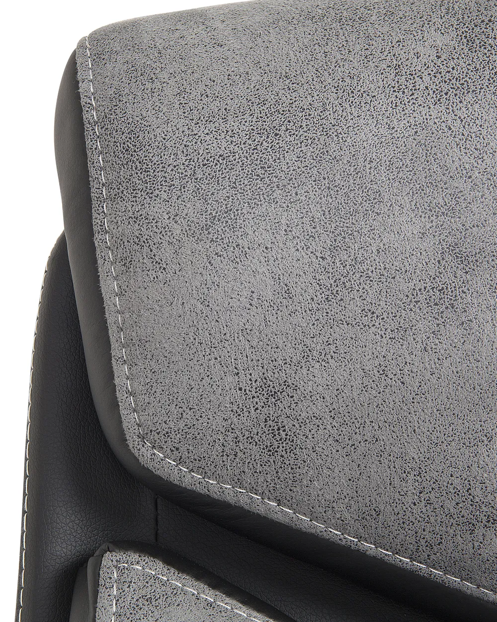 Office Chair FORMULA Faux Leather Grey_187654
