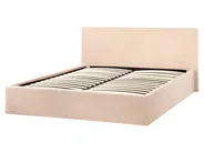 Krevet s prostorom za pohranu ORBEY Buklé bež 160 x 200 cm_964408