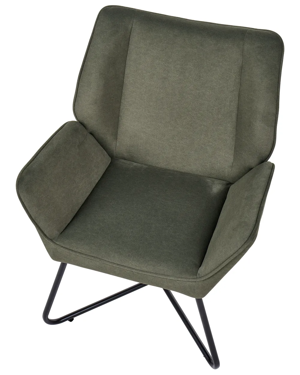 Sessel GRESSELA Samtstoff Dunkelgrün_1091018