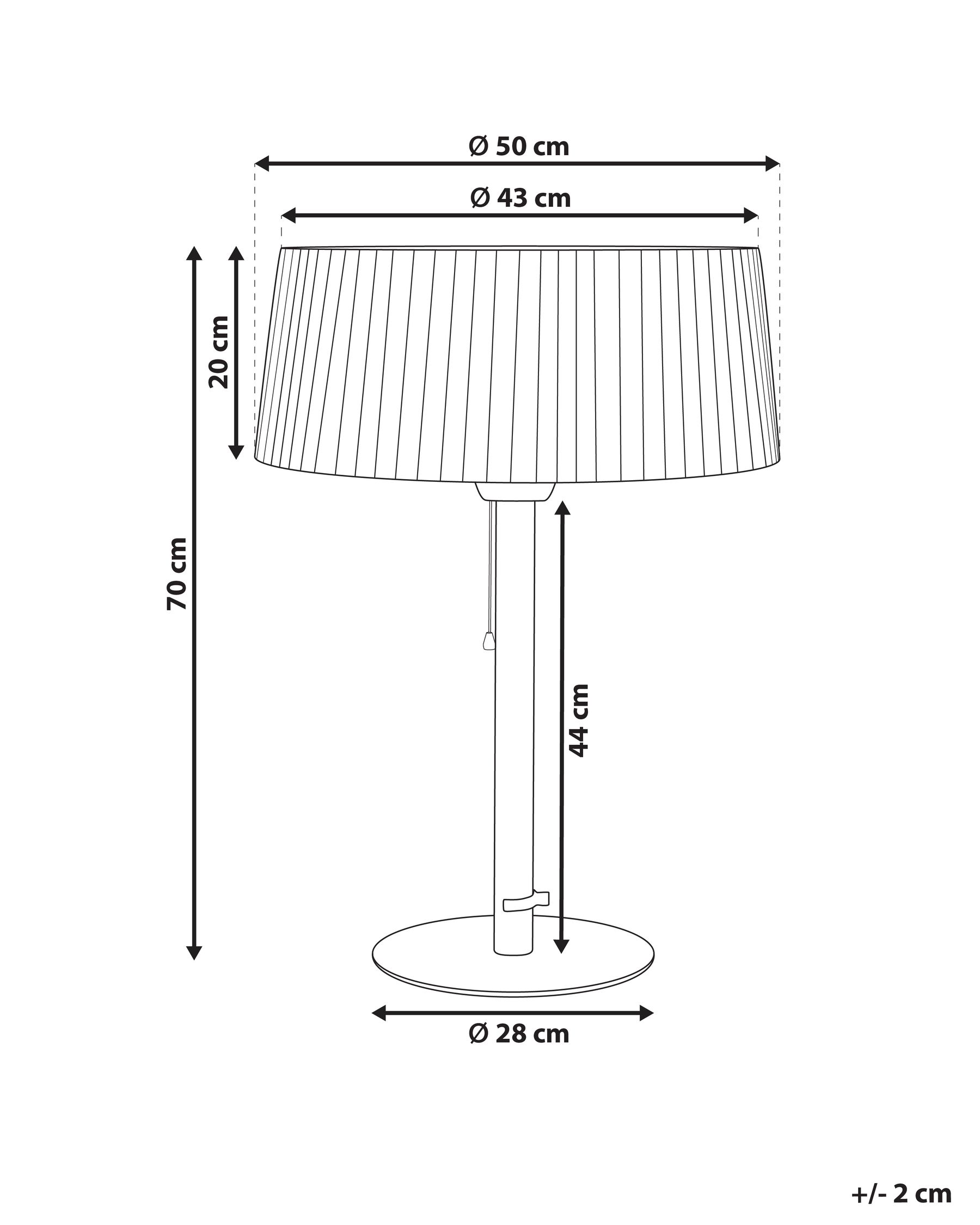 Freestanding Infrared Patio Heater OLLERIA 1500 W Grey_968125